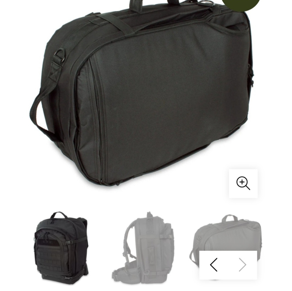 Sandpiper of California Black Military Mens Hiking Bugout Bag NEW - Picture 14 of 16